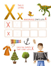 Load image into Gallery viewer, Learning letters workbook
